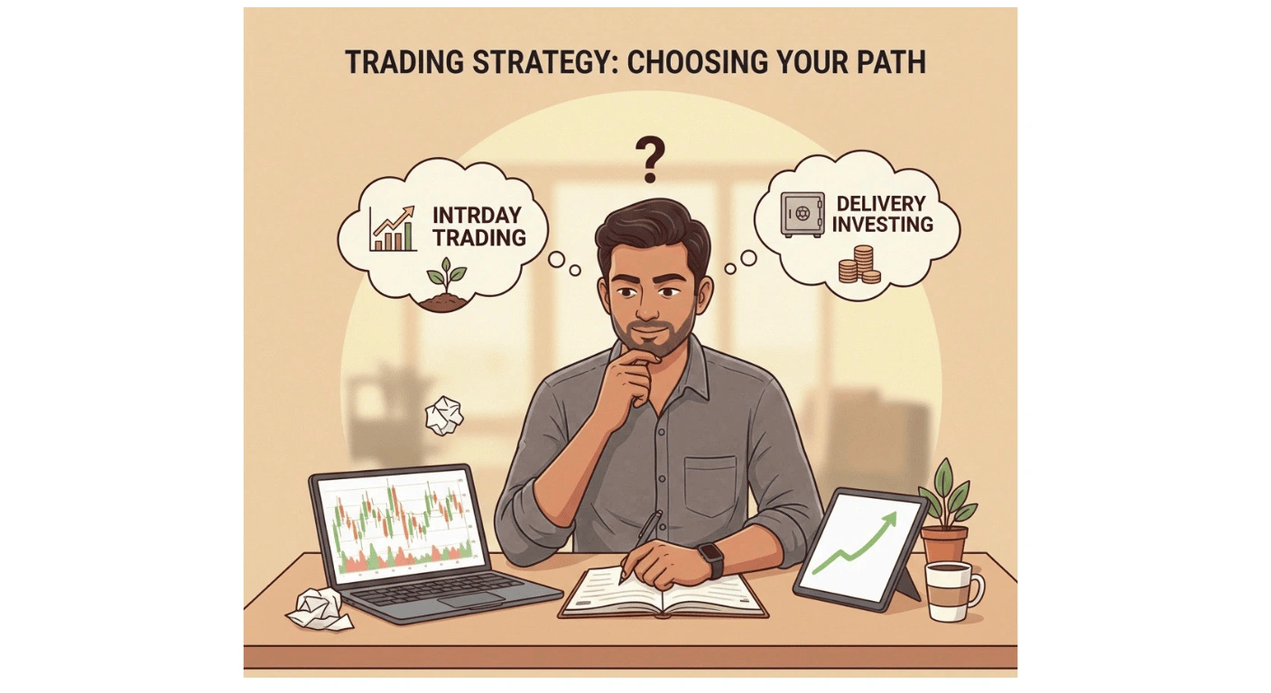 Choosing Trading Strategy Between Intraday and Delivery