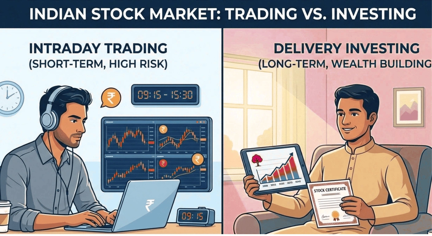 Intraday vs Delivery Which trading is better?