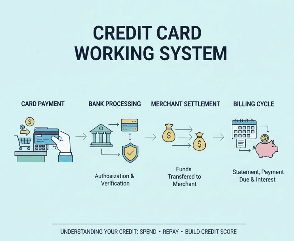 Credit Card Working System