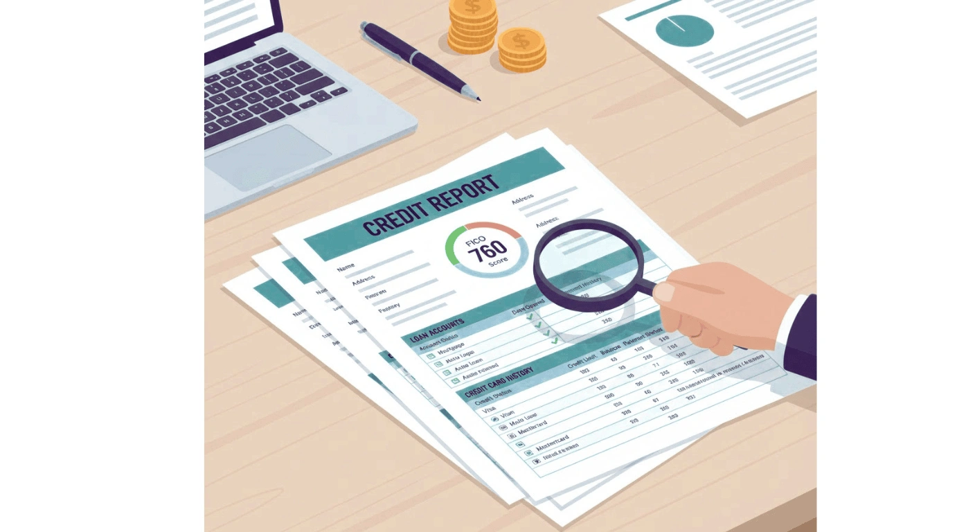 Credit Card Credit Report explained simply