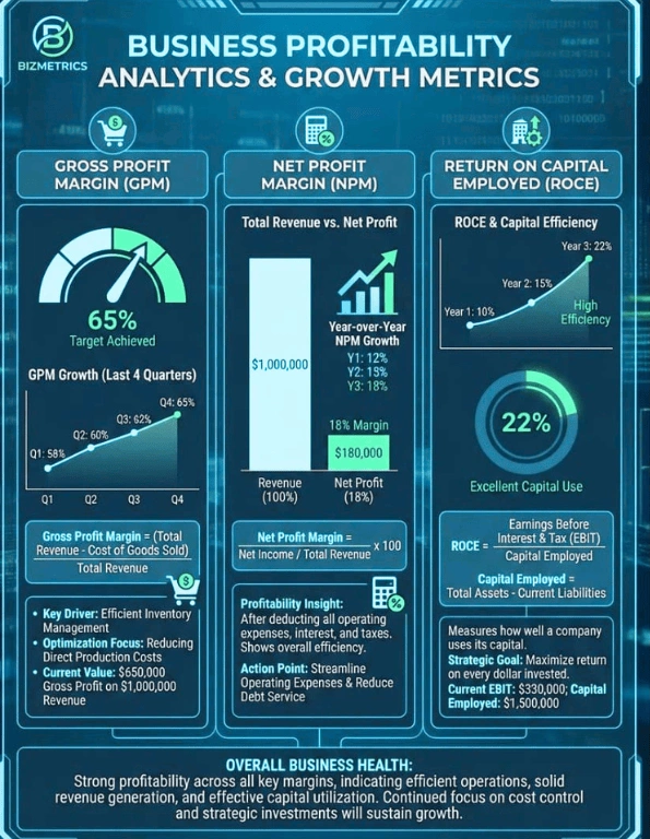 Business Analytics & Growth Metrics