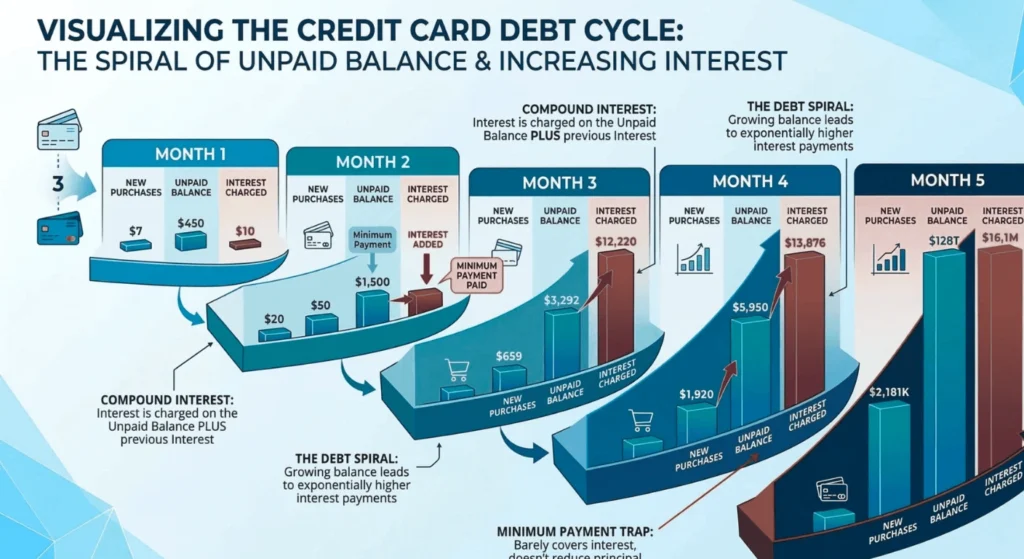 Credit Card Debt Cycle