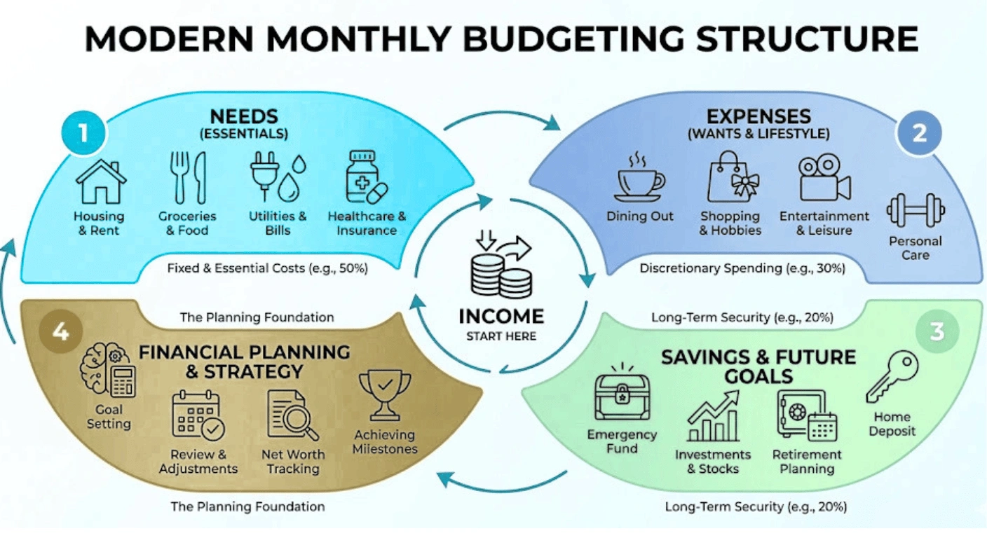 Monthly Budgeting Structure