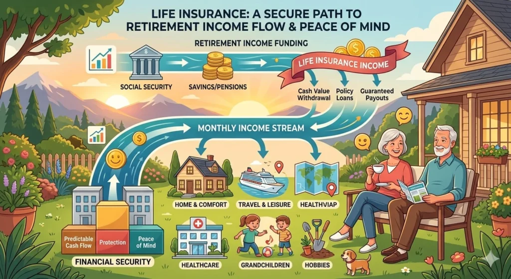 what is life insurance retirement plan concept