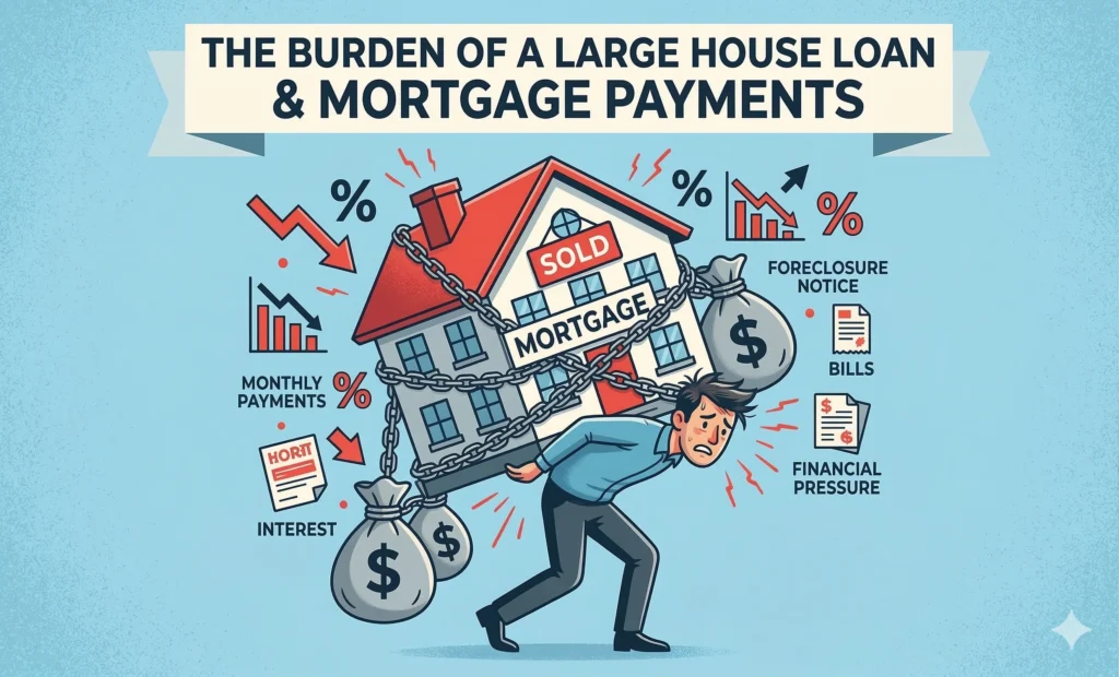 buying house beyond income financial mistake