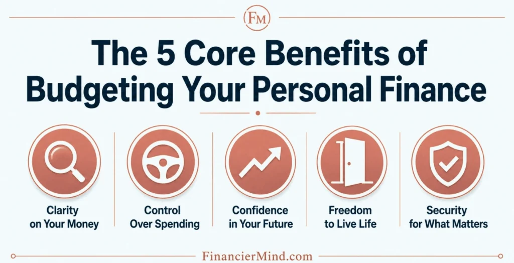 5 Core benefits of budgeting your personal finance