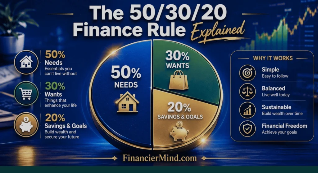 50/30/20 rule explained in finance