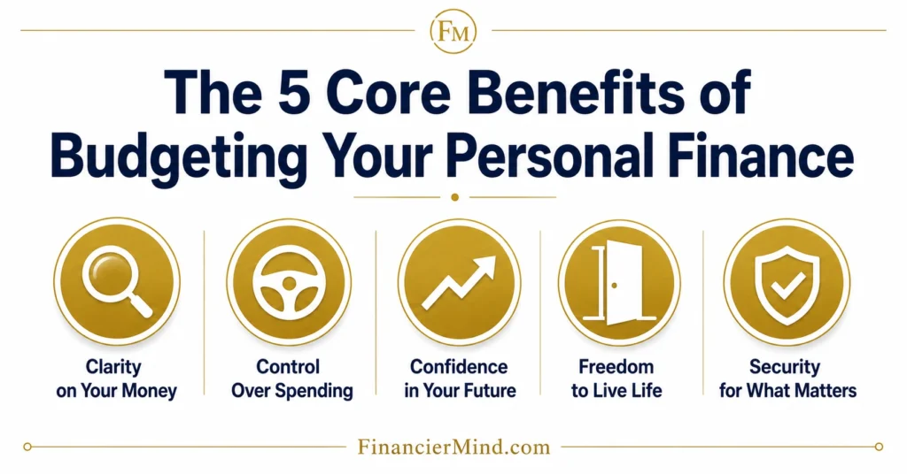 5 core benefits of learning how to budget your personal finance