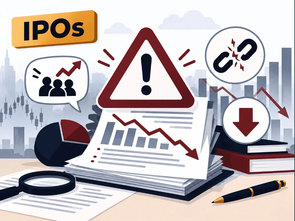 Red flags to avoid when investing in IPOs